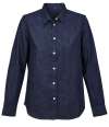 04797 Bennet Lds NEOBLU Ladies Bennett Denim Shirt Brut Denim colour image
